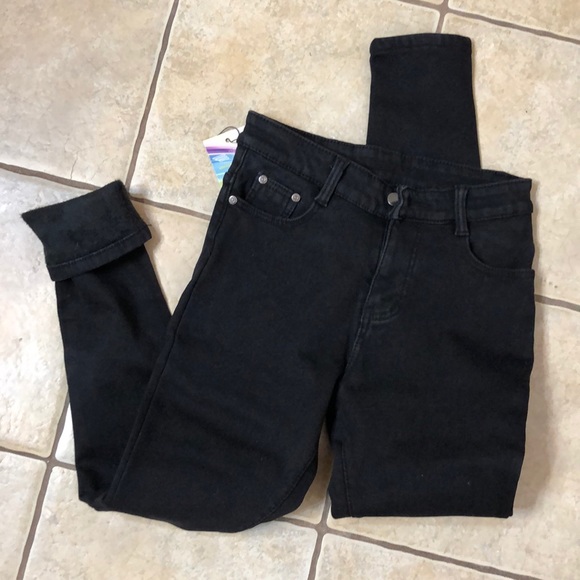 Denim - Fleece Lined Skinny Jeans